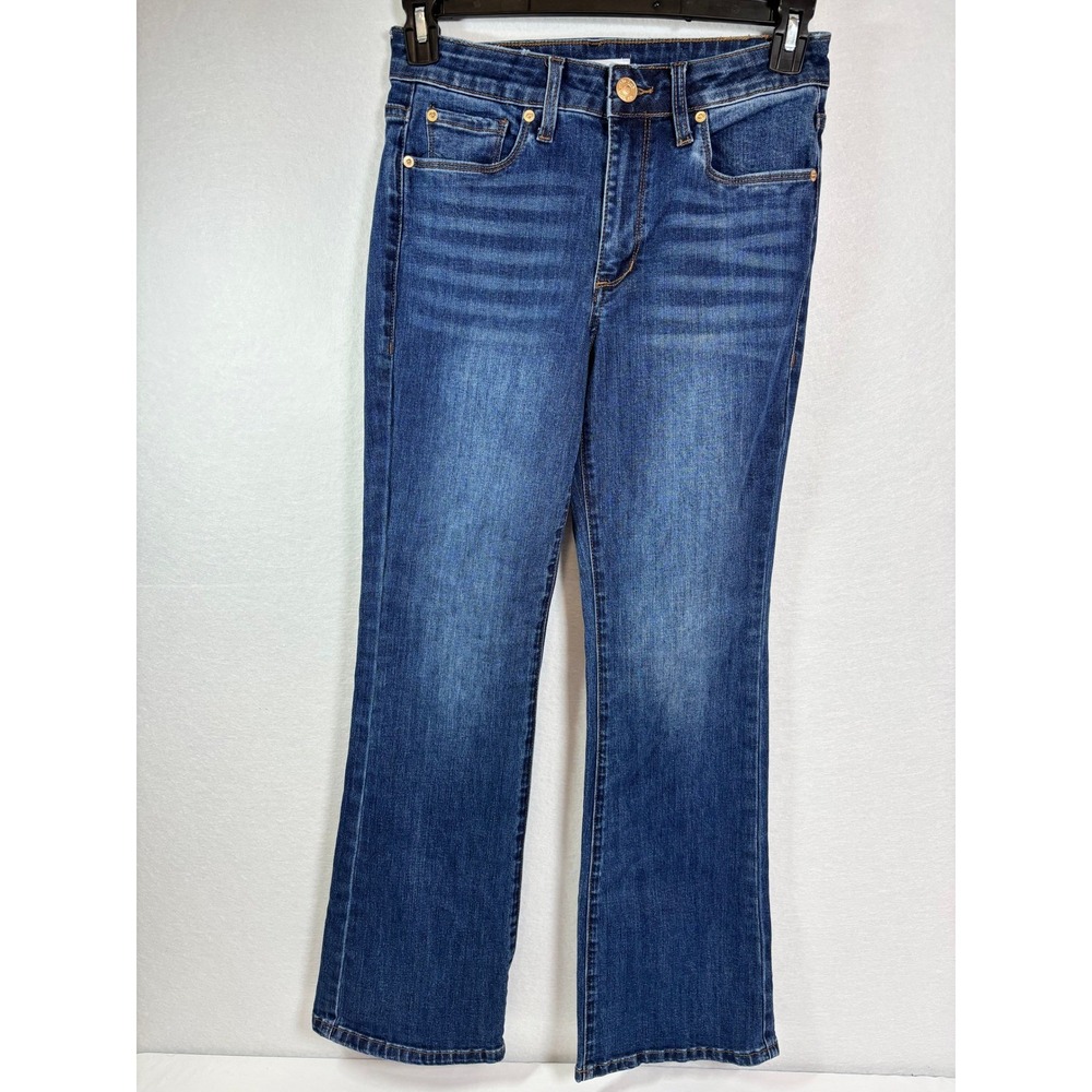 Sts Blue Mandy High Rise Straight Leg Jeans Dark Wash Blue Size 28 EP3126JA4